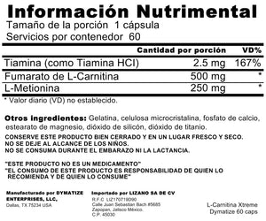 L-Carnitina XTREME